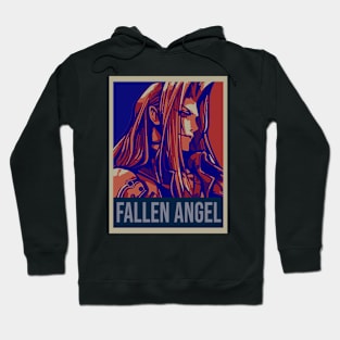 Fallen Angel Poster Hoodie